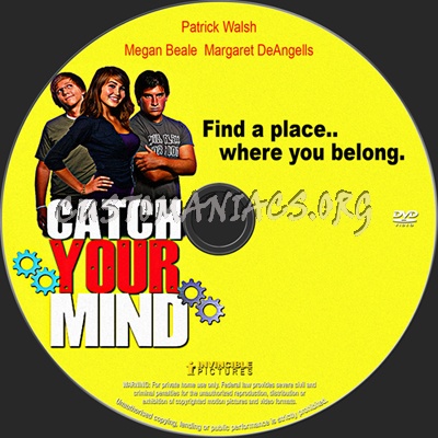 Catch Your Mind dvd label