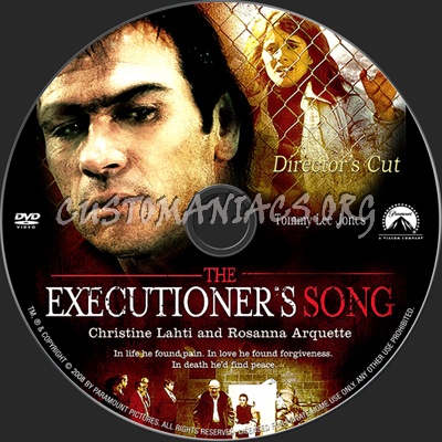 The Executioner's Song dvd label
