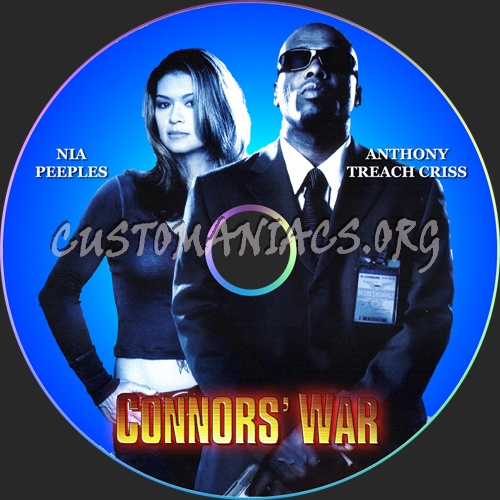 Connors War dvd label