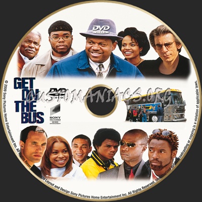 Get On The Bus dvd label