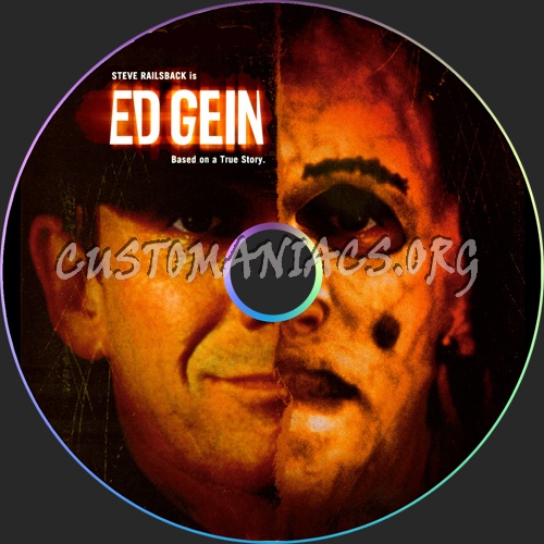 Ed Gein dvd label