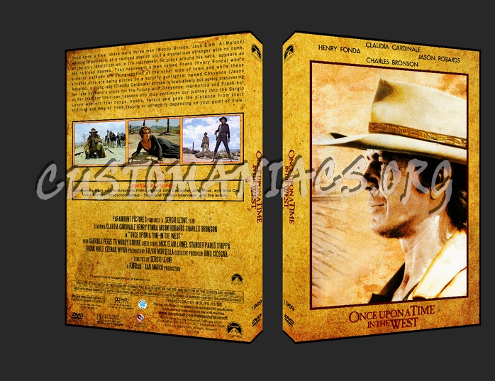 Once Upon a Time in the West 1969 dvd cover