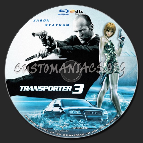 Transporter 3 blu-ray label