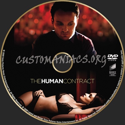 The Human Contract dvd label