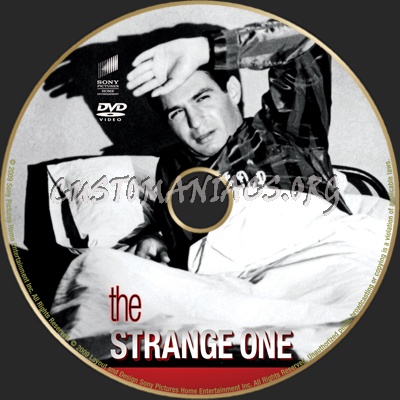 The Strange One dvd label