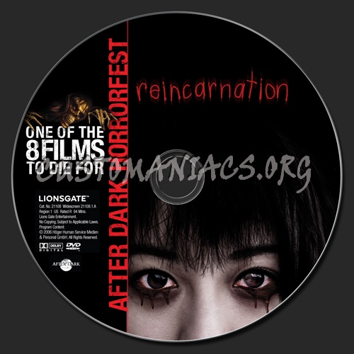 Reincarnation dvd label