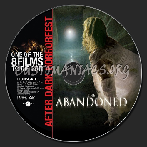 The Abandoned dvd label