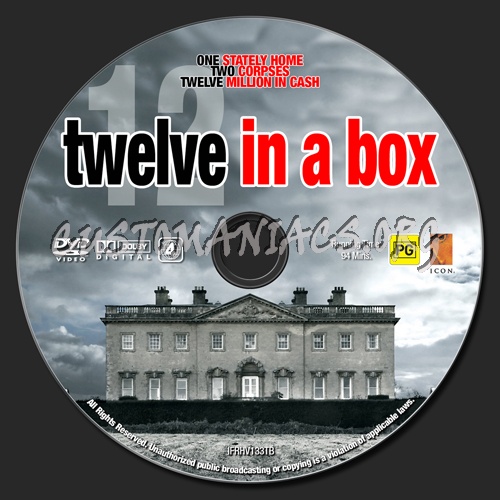 12 In A Box dvd label