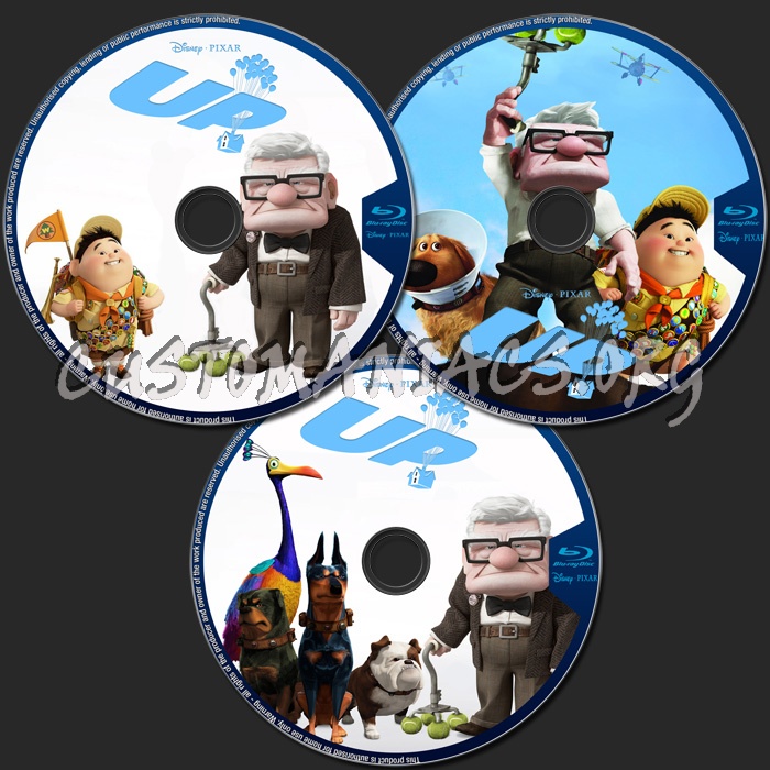 up blu-ray label