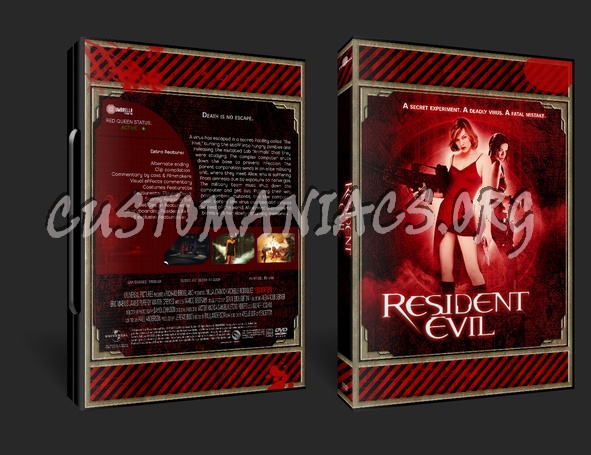 Resident Evil dvd cover