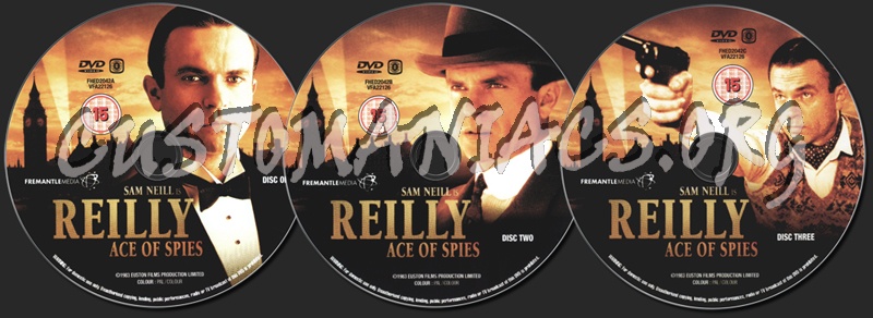 Reilly Ace of Spies dvd label