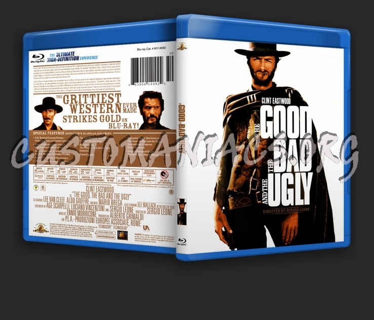 The Good The Bad And The Ugly blu-ray cover