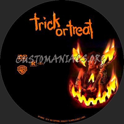 Trick Or Treat dvd label