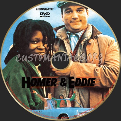 Homer & Eddie dvd label