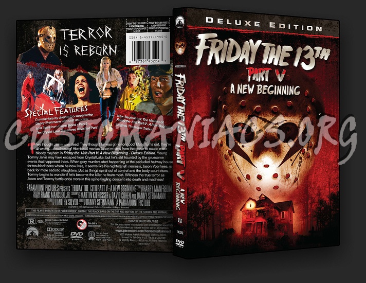 Friday the 13th Part V dvd cover