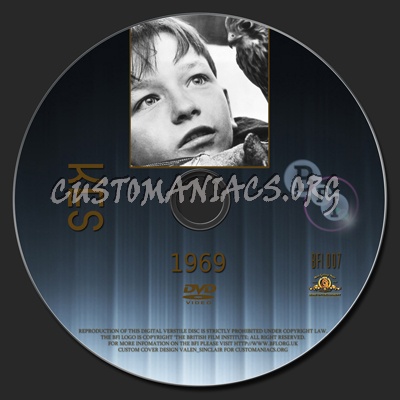 Kes - The BFI Collection dvd label