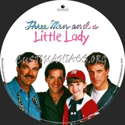 Three Men and a Little Lady dvd label