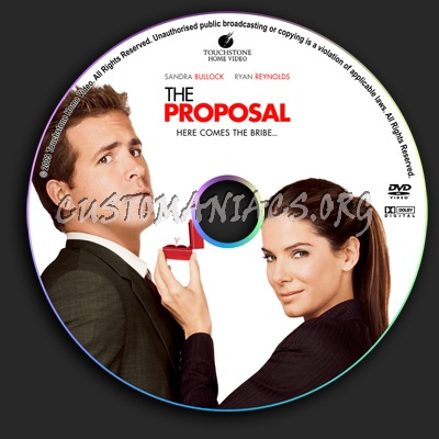 The Proposal dvd label