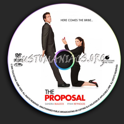 The Proposal Ver 3 dvd label