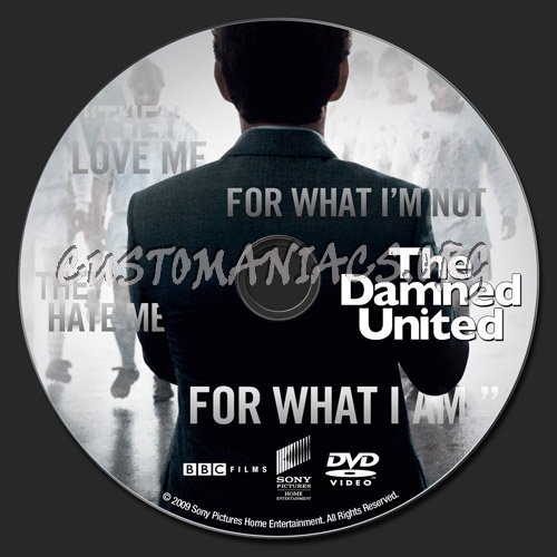 The Damned United dvd label