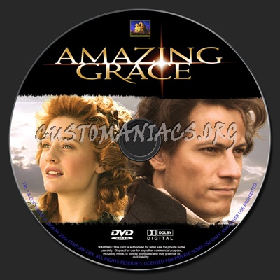 Amazing Grace dvd label