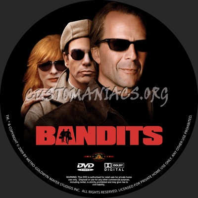 Bandits dvd label