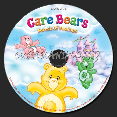 Care Bears-Forest Of Feeling dvd label