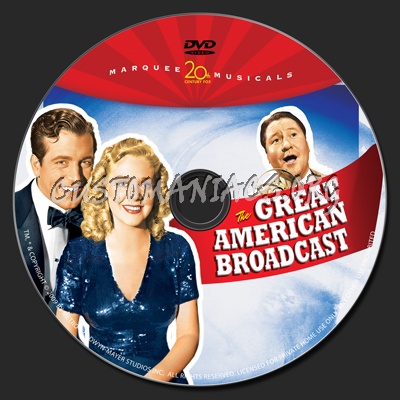 The Great American Broadcast dvd label