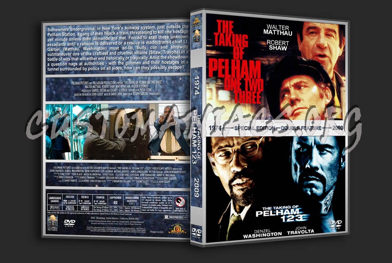 The Taking of Pelham 123 Double Feature dvd cover