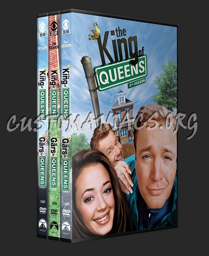 The King of Queens Seasons 1 - 3 dvd cover