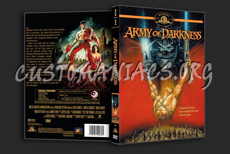 Army Of Darkness dvd cover