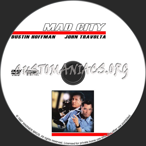 Mad City dvd label