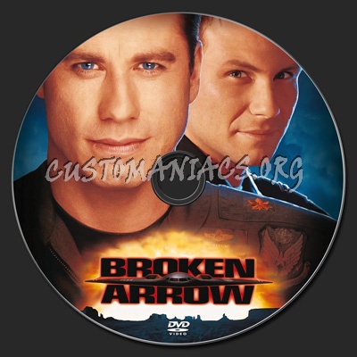 Broken Arrow dvd label