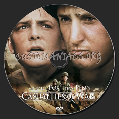 Casualties of War dvd label