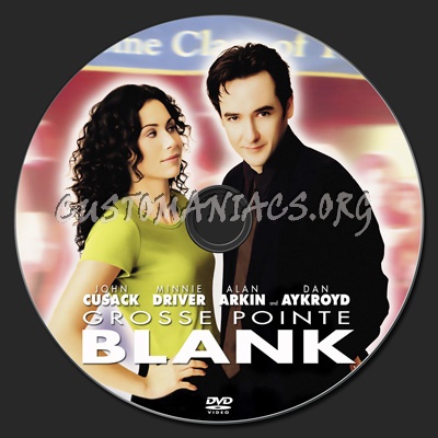 Gross Pointe Blank dvd label