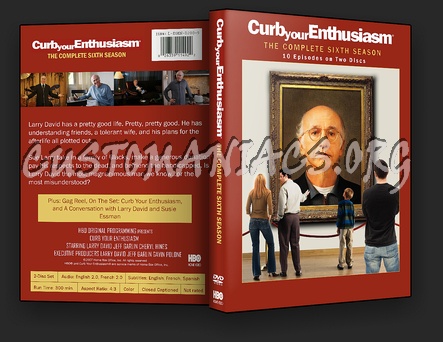 Curb Your Enthusiasm - Season 6 dvd cover