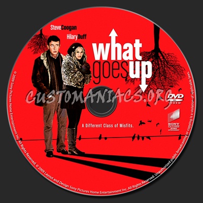 What Goes Up dvd label