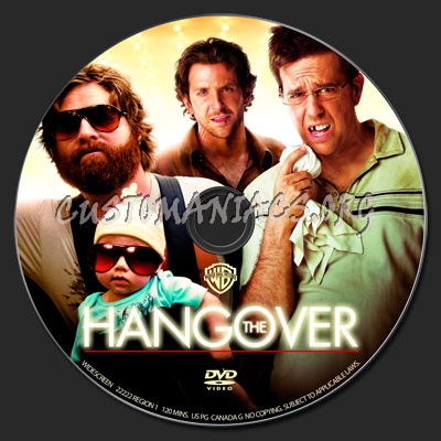 The Hangover dvd label