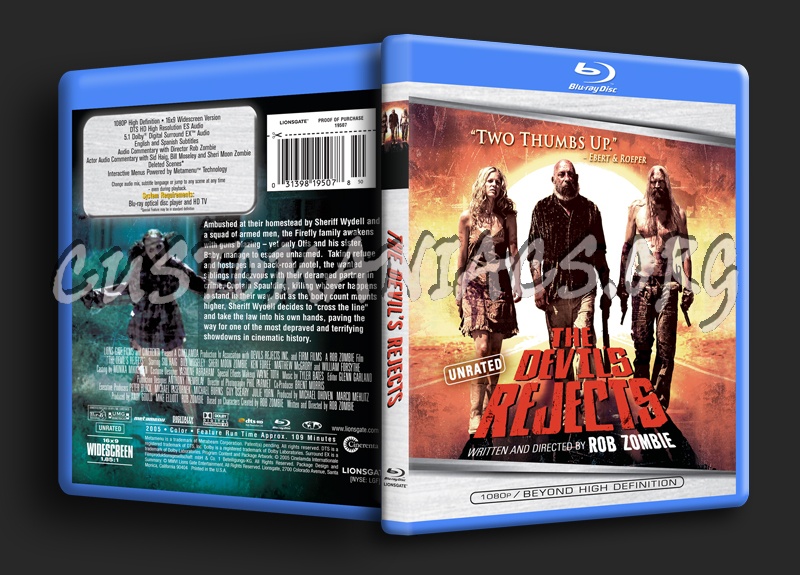 The Devil's Rejects blu-ray cover