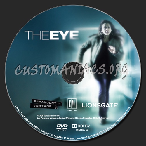 The Eye dvd label