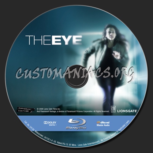 The Eye blu-ray label