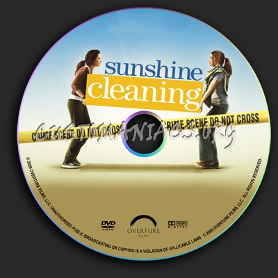 Sunshine Cleaning dvd label