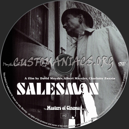 Salesman dvd label