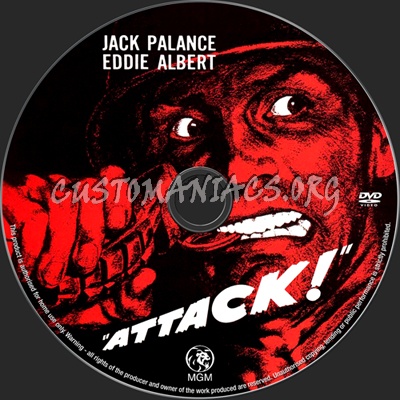 Attack dvd label