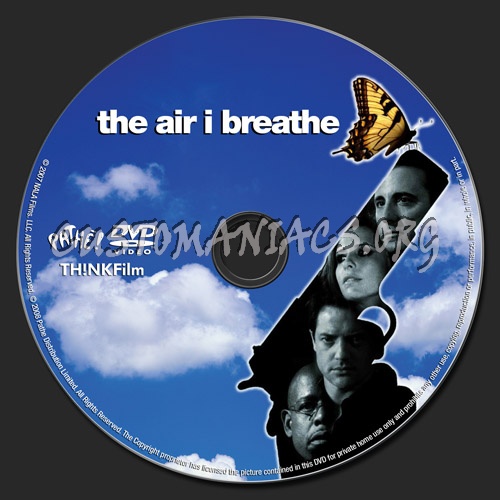 The Air I Breathe dvd label