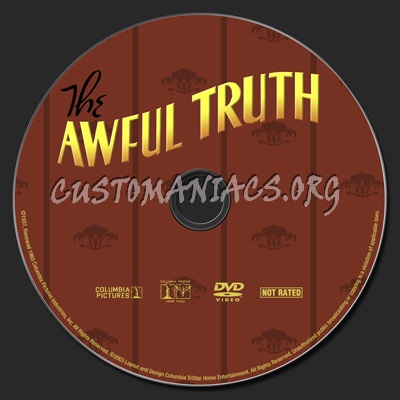 Awful Truth, The dvd label