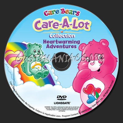 Care Bears-Care A Lot Collection-Heartwarming Adventures dvd label