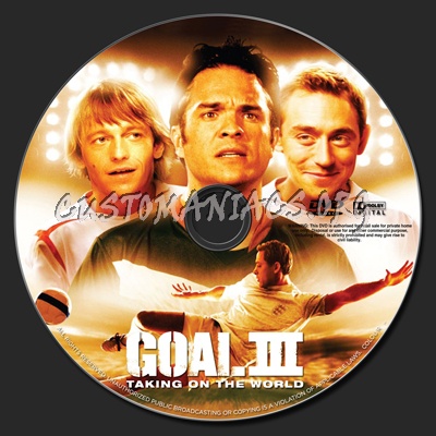 Goal III dvd label