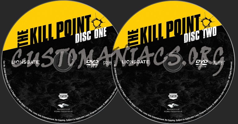 The Kill Point dvd label