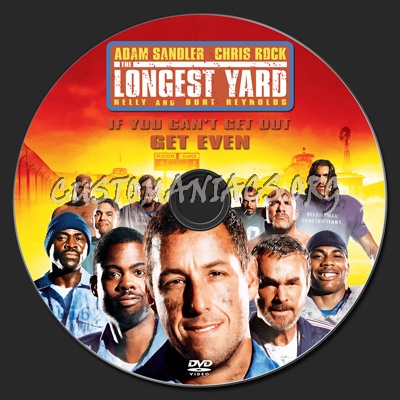 The Longest Yard dvd label